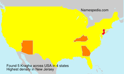 Surname Kragha in USA Surname Kragha in USA