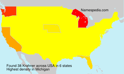 Surname Krahner in USA Surname Krahner in USA