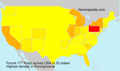 Surname Krajci in USA Surname Krajci in USA