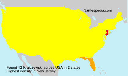 Surname Krajczewski in USA Surname Krajczewski in USA