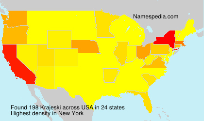 Surname Krajeski in USA Surname Krajeski in USA
