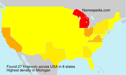 Surname Krajnovic in USA Surname Krajnovic in USA