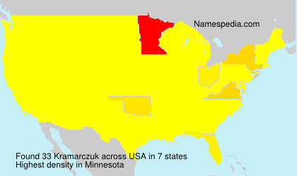 Surname Kramarczuk in USA Surname Kramarczuk in USA