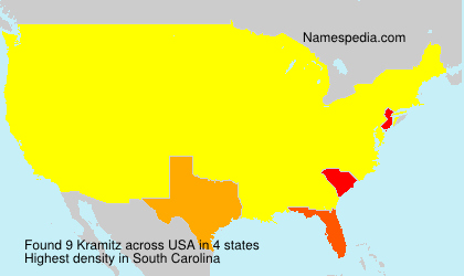 Surname Kramitz in USA Surname Kramitz in USA