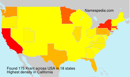 Surname Krant in USA Surname Krant in USA