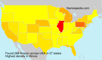 Surname Krason in USA Surname Krason in USA