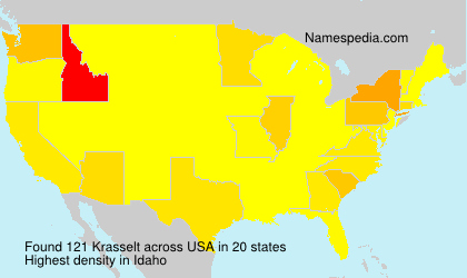 Surname Krasselt in USA Surname Krasselt in USA