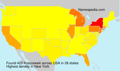 Surname Kraszewski in USA Surname Kraszewski in USA