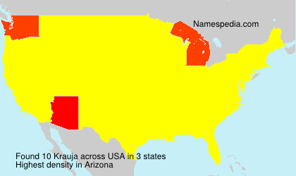 Surname Krauja in USA Surname Krauja in USA