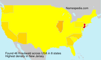 Surname Krautwald in USA Surname Krautwald in USA