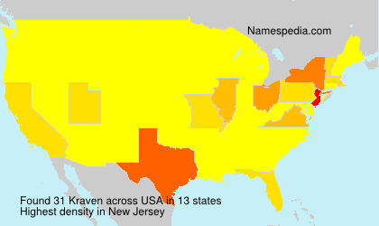Surname Kraven in USA Surname Kraven in USA