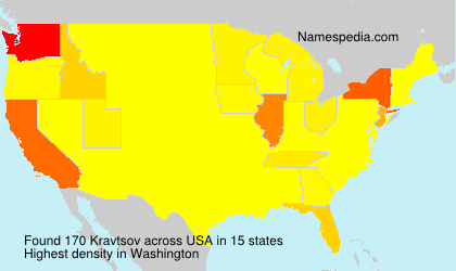 Surname Kravtsov in USA Surname Kravtsov in USA