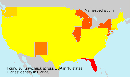 Surname Krawchuck in USA Surname Krawchuck in USA