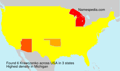 Surname Krawczenko in USA Surname Krawczenko in USA