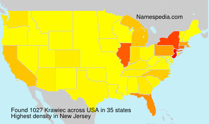 Surname Krawiec in USA Surname Krawiec in USA