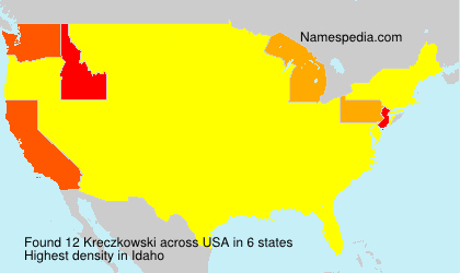 Surname Kreczkowski in USA Surname Kreczkowski in USA