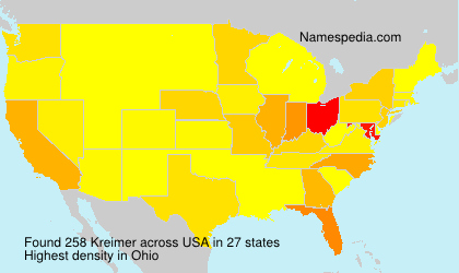 Surname Kreimer in USA Surname Kreimer in USA