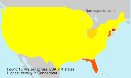 Surname Kreizer in USA Surname Kreizer in USA