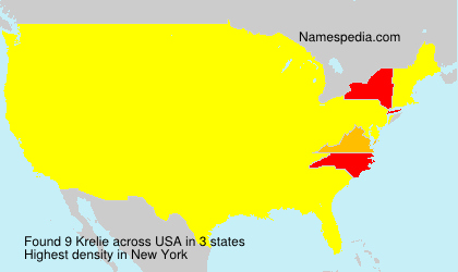 Surname Krelie in USA Surname Krelie in USA