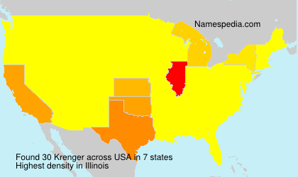 Surname Krenger in USA Surname Krenger in USA