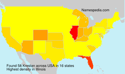 Surname Krestan in USA Surname Krestan in USA