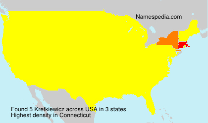 Surname Kretkiewicz in USA Surname Kretkiewicz in USA