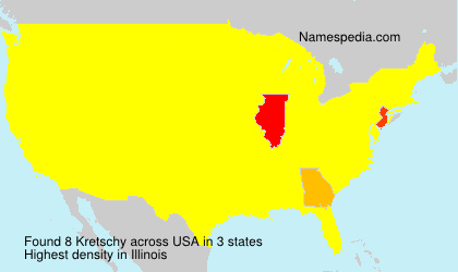 Surname Kretschy in USA Surname Kretschy in USA