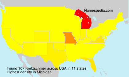 Surname Kretzschmer in USA Surname Kretzschmer in USA
