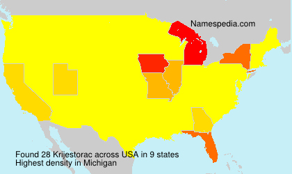 Surname Krijestorac in USA Surname Krijestorac in USA