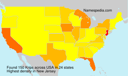 Surname Krips in USA Surname Krips in USA