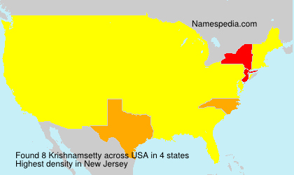 Surname Krishnamsetty in USA Surname Krishnamsetty in USA