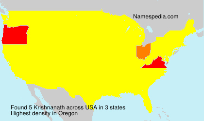 Surname Krishnanath in USA Surname Krishnanath in USA