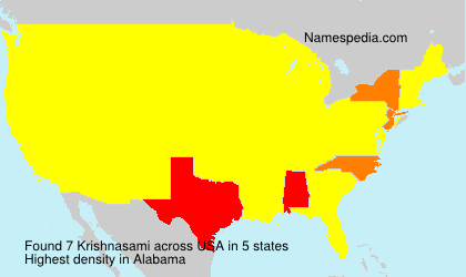 Surname Krishnasami in USA Surname Krishnasami in USA