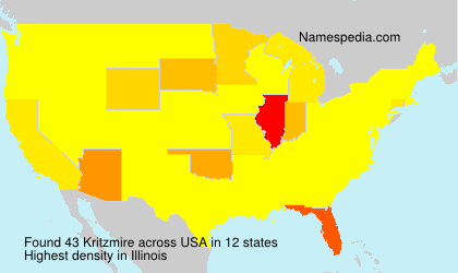 Surname Kritzmire in USA Surname Kritzmire in USA