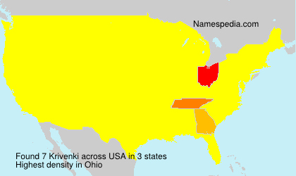 Surname Krivenki in USA Surname Krivenki in USA