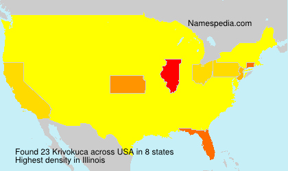 Surname Krivokuca in USA Surname Krivokuca in USA