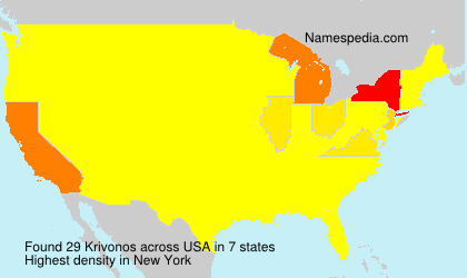 Surname Krivonos in USA Surname Krivonos in USA