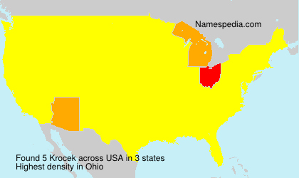 Surname Krocek in USA Surname Krocek in USA