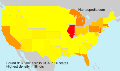 Surname Krok in USA Surname Krok in USA
