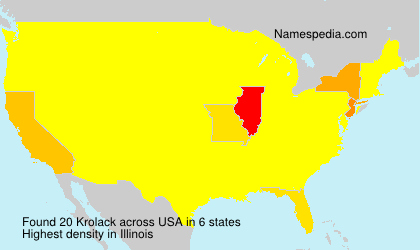 Surname Krolack in USA Surname Krolack in USA