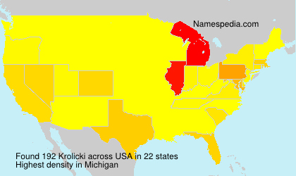 Surname Krolicki in USA Surname Krolicki in USA