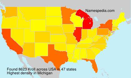 Surname Kroll in USA Surname Kroll in USA