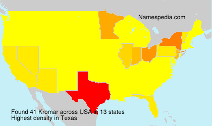 Surname Kromar in USA Surname Kromar in USA
