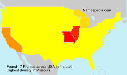 Surname Kromat in USA Surname Kromat in USA