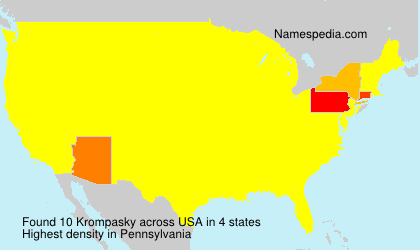 Surname Krompasky in USA Surname Krompasky in USA