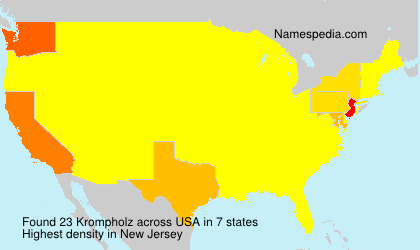 Surname Krompholz in USA Surname Krompholz in USA