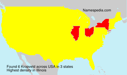 Surname Kropveld in USA Surname Kropveld in USA