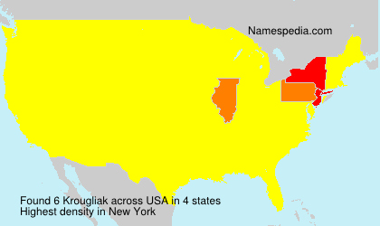 Surname Krougliak in USA Surname Krougliak in USA