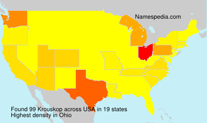 Surname Krouskop in USA Surname Krouskop in USA