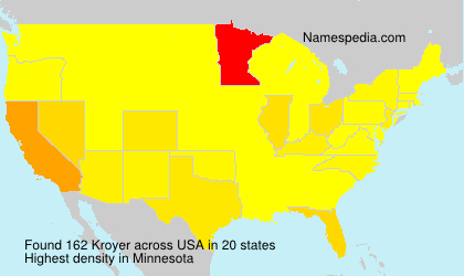 Surname Kroyer in USA Surname Kroyer in USA
